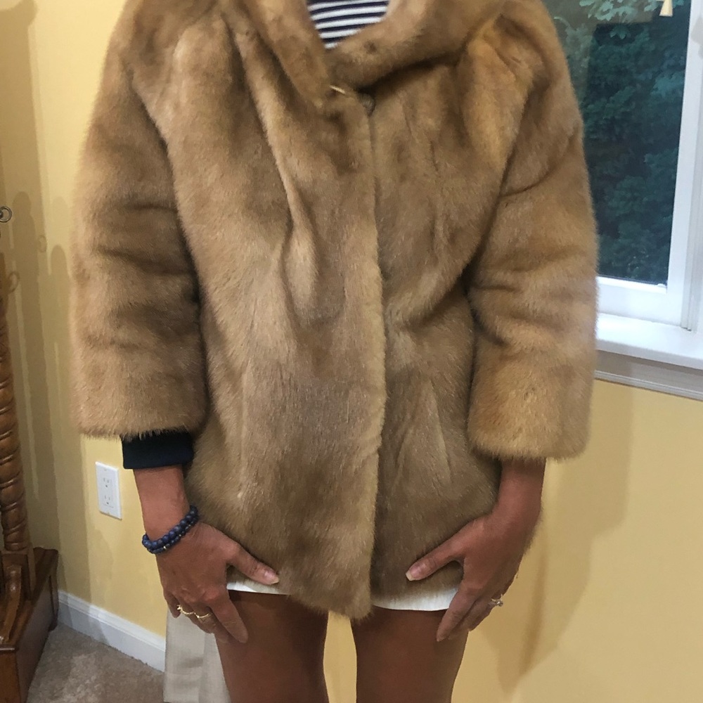 Mink fur coat!